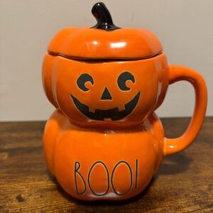 Rae Dunn Orange Pumpkin Mug
